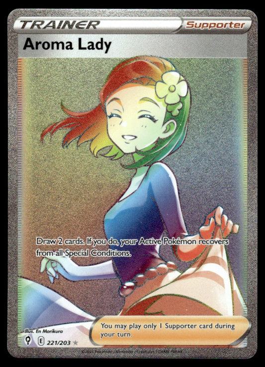 Aroma Lady 221/203 - Evolving Skies - Sword & Shield