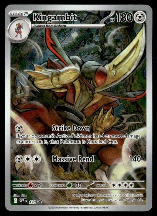 Kingambit 130/PRSV - Scarlet & Violet Promos - Scarlet & Violet