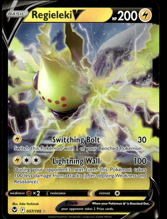 Regieleki V 057/195 - Silver Tempest - Sword & Shield