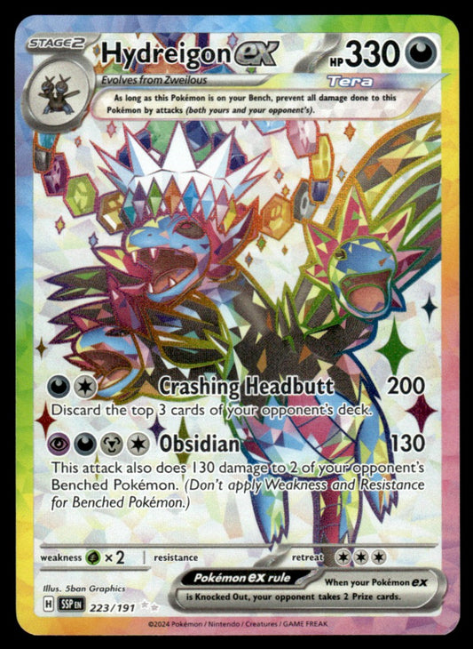 Hydreigon ex 223/191 - Surging Sparks - Scarlet & Violet