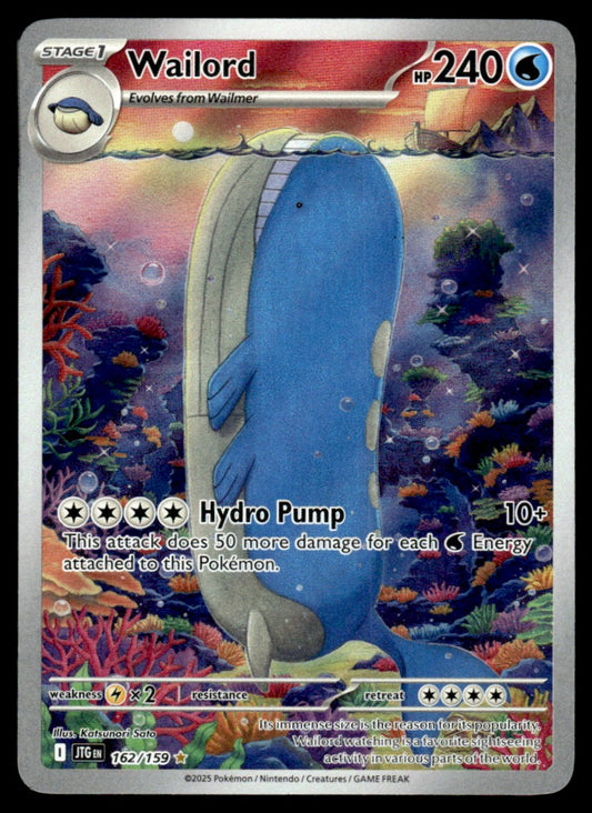 Wailord 162/159 - Journey Together - Scarlet & Violet