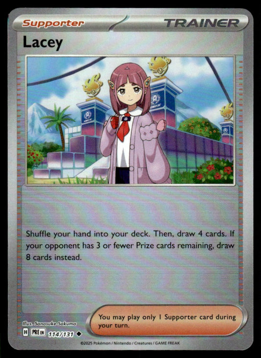 Lacey (Poke Ball Patern) 114/131 - Prismatic Evolutions - Scarlet & Violet