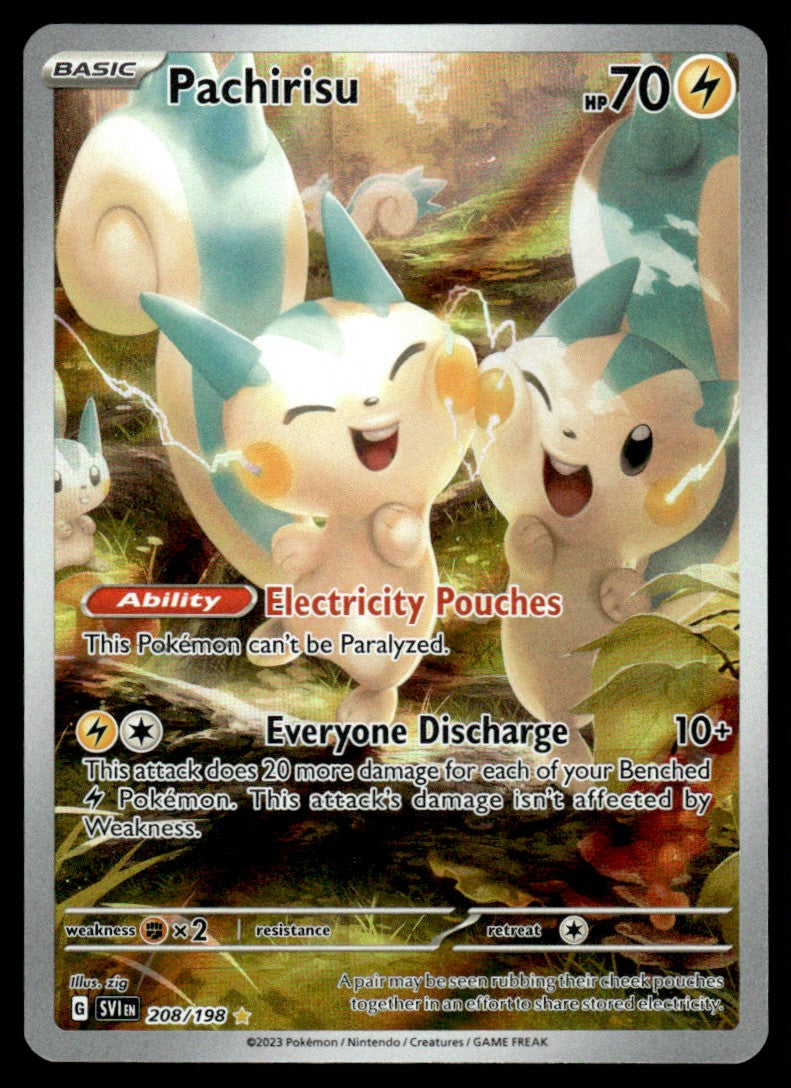 Pachirisu 208/198 - Scarlet & Violet Base Set - Scarlet & Violet