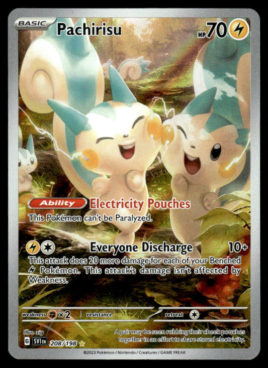 Pachirisu 208/198 - Scarlet & Violet Base Set - Scarlet & Violet