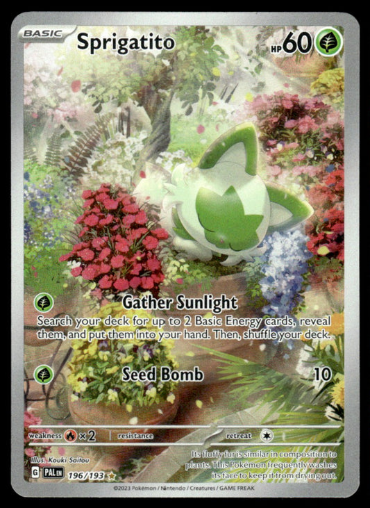Sprigatito 196/193 - Paldea Evolved - Scarlet & Violet