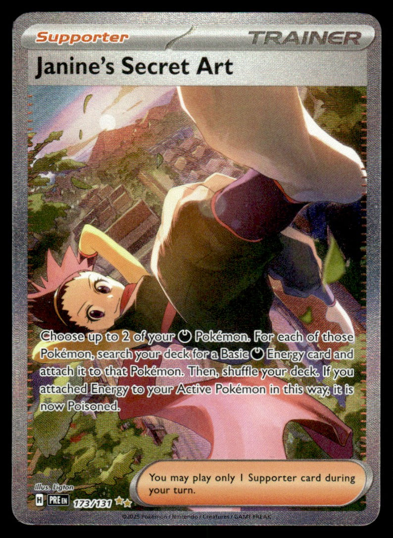 Janine's Secret Art 173/131 - Prismatic Evolutions - Scarlet & Violet