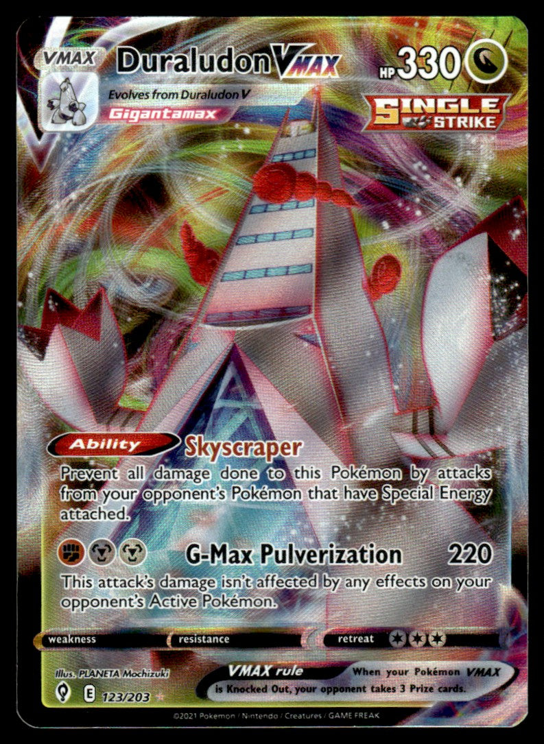 Duraludon VMAX 123/203 - Evolving Skies - Sword & Shield