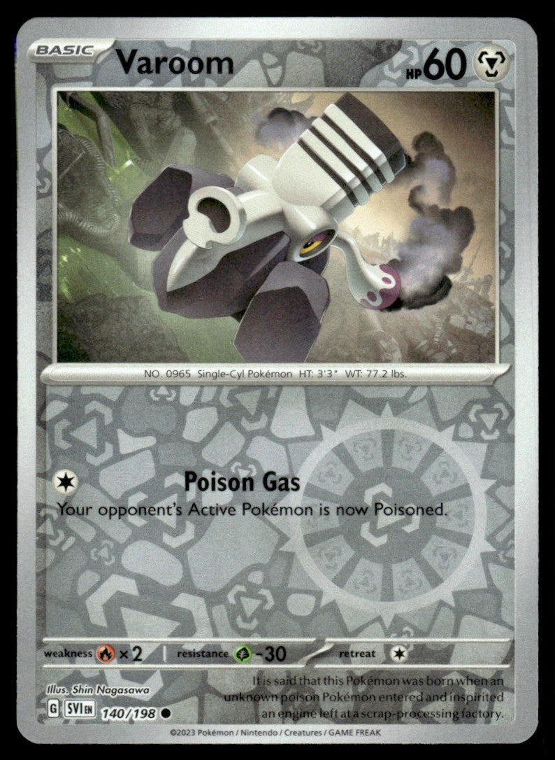 Varoom 140/198 Reverse - Scarlet & Violet Base Set - Scarlet & Violet