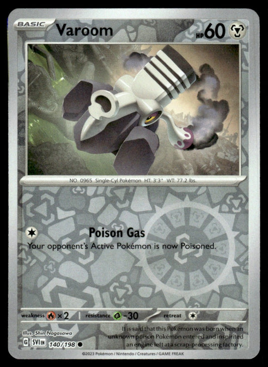 Varoom 140/198 Reverse - Scarlet & Violet Base Set - Scarlet & Violet