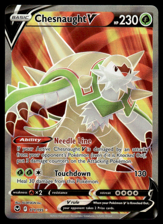 Chesnaught V 171/195 - Silver Tempest - Sword & Shield