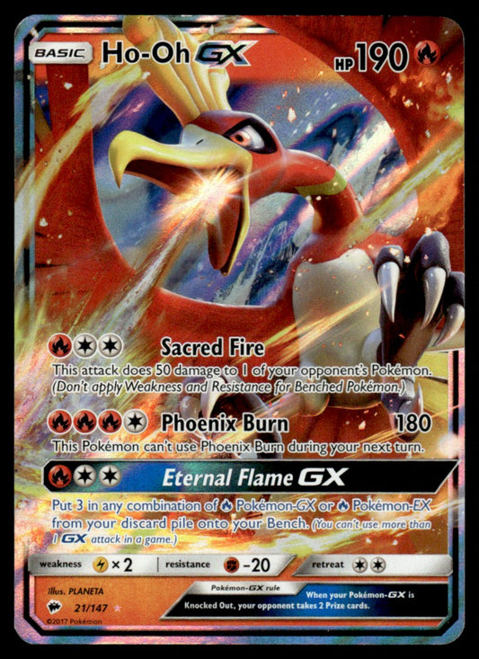 LP Ho-Oh-GX 21 - Burning Shadows