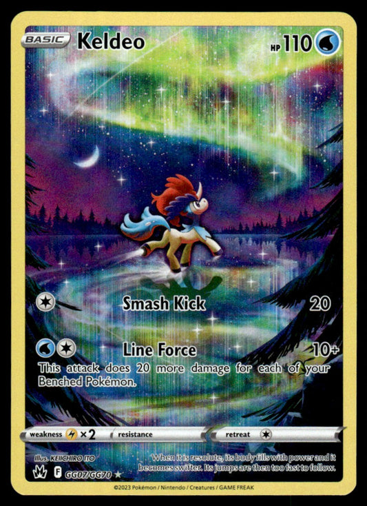 Keldeo GG07/GG70 - Crown Zenith - Galarian Gallery - Sword & Shield