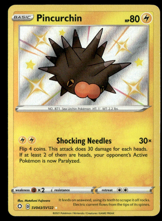 Pincurchin SV043/SV122 - Shining Fates - Sword & Shield