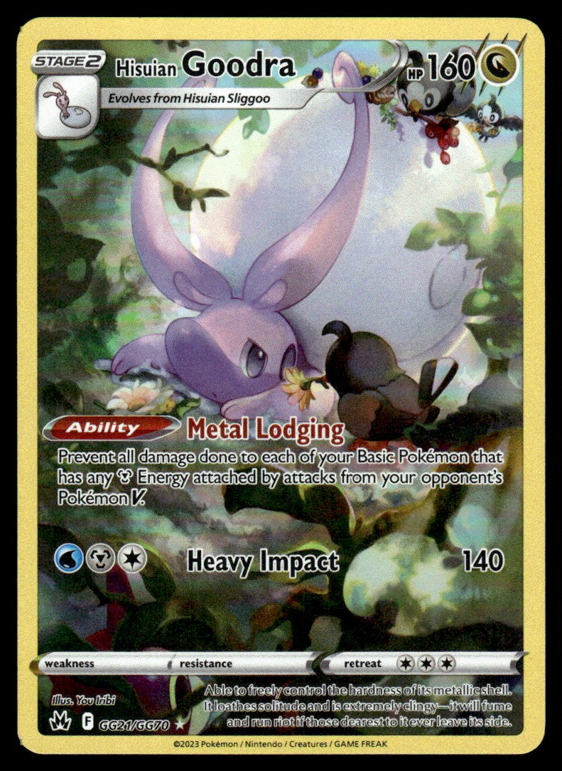 Hisuian Goodra GG21/GG70 - Crown Zenith - Galarian Gallery - Sword & Shield