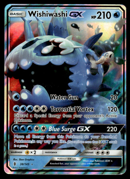 NM Wishiwashi-GX 38 - Guardians Rising