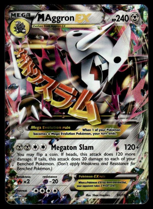 NM M Aggron-EX 94 - Primal Clash