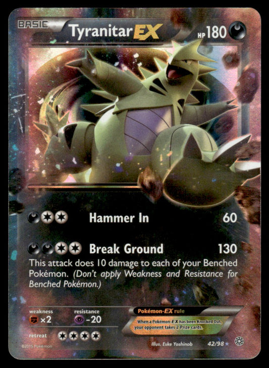 LP Tyranitar-EX 42 - Ancient Origins