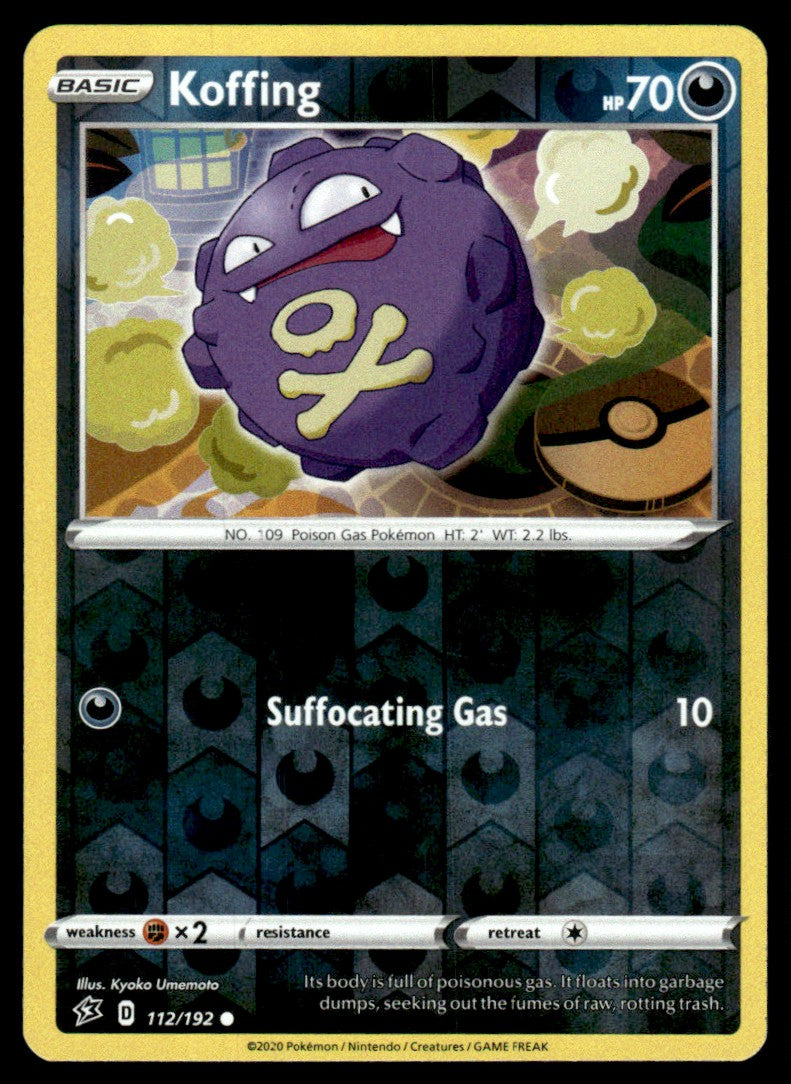 Koffing 112/192 Reverse - Rebel Clash - Sword & Shield