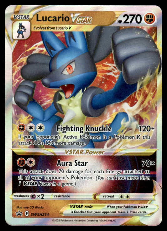 Lucario VSTAR SWSH214 - Sword & Shield Promos - Sword & Shield