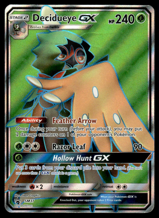 NM Decidueye-GX SM37 - Sun & Moon Promos