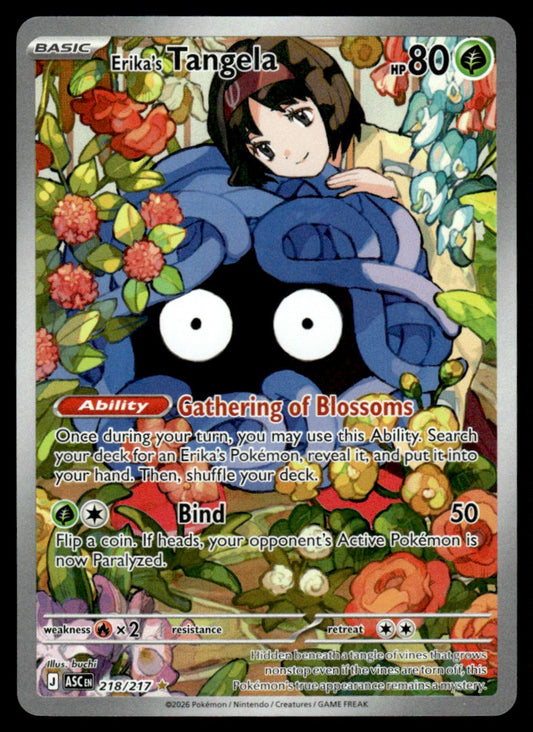 Erika's Tangela 218/217 - Ascended Heroes - Mega Evolution