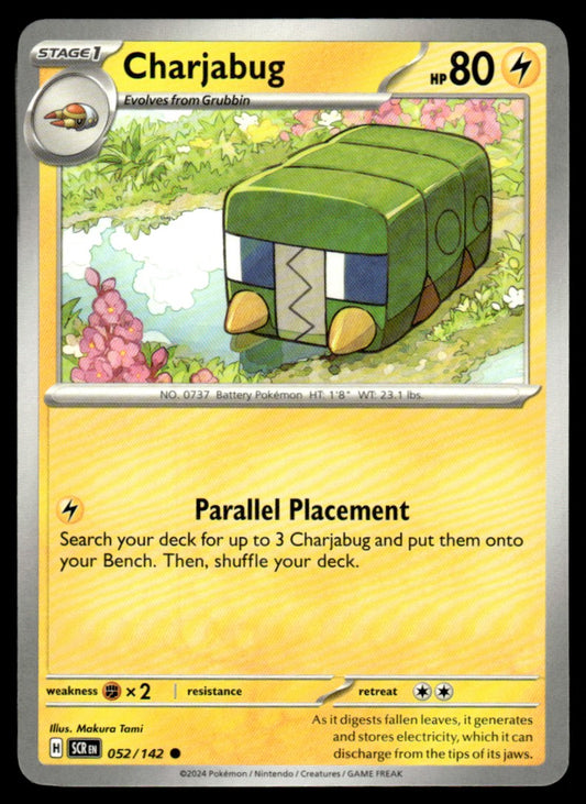 Charjabug 052/142 Comun - Stellar Crown - Scarlet & Violet