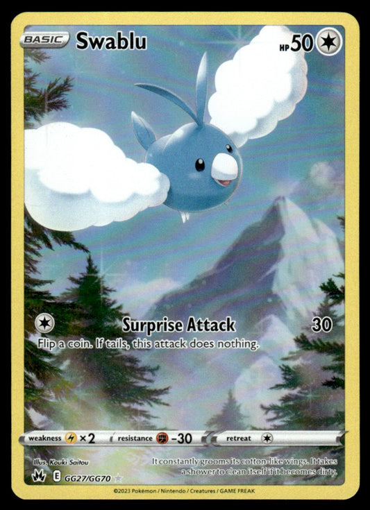 Swablu GG27/GG70 - Crown Zenith - Galarian Gallery - Sword & Shield