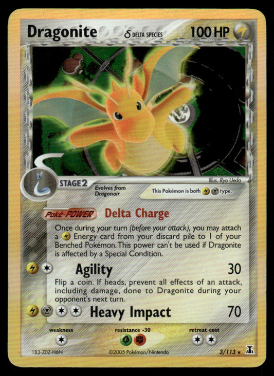 LP - Dragonite (Dela Species) 3 - Holo - Delta Species