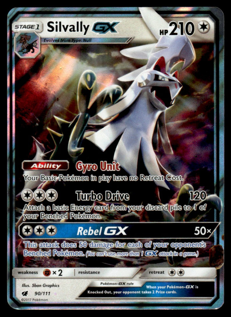 NM Silvally-GX 90 - Crimson Invasion
