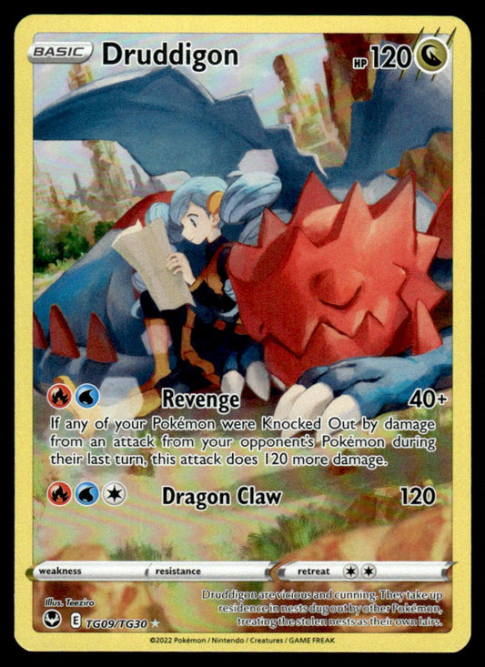 Druddigon TG09/TG30 - Silver Tempest - Trainer Gallery - Sword & Shield