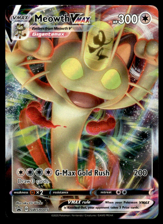 Meowth VMAX SWSH005/PRSS - Sword & Shield Promos - Sword & Shield