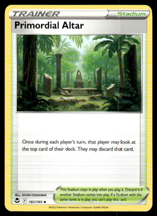 Primordial Altar 161/195 Uncomon - Silver Tempest - Sword & Shield