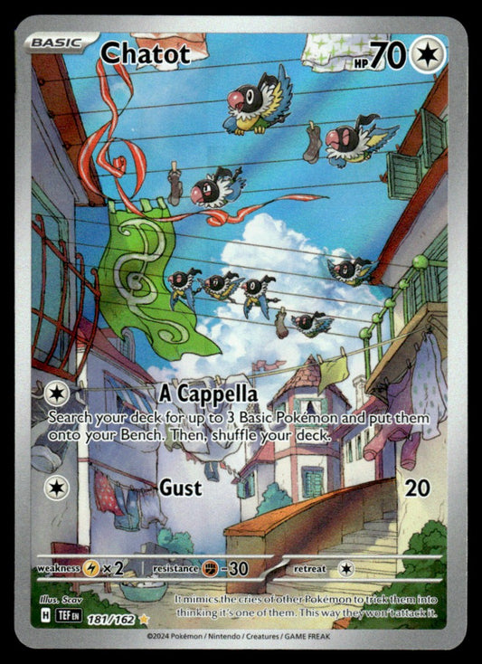 Chatot 181/162 - Temporal Forces - Scarlet & Violet