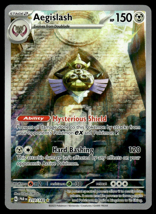 Aegislash 210/182 - Paradox Rift - Scarlet & Violet