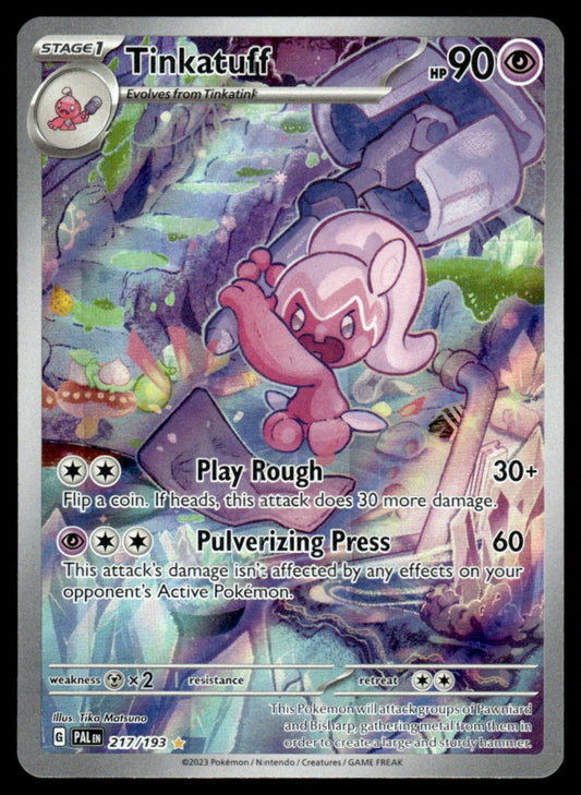 Tinkatuff 217/193 - Paldea Evolved - Scarlet & Violet