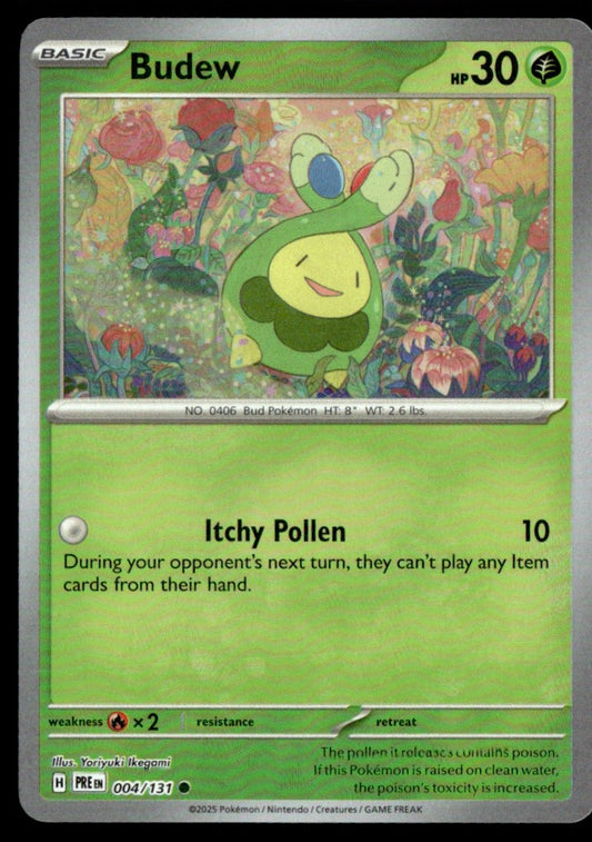 Budew (Poke Ball Pattern) 004/131 - Prismatic Evolutions - Scarlet & Violet