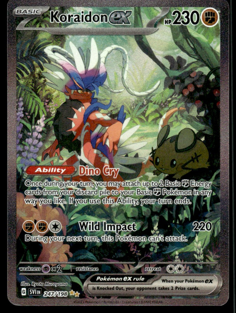Koraidon ex 247/198 - Scarlet & Violet Base Set - Scarlet & Violet