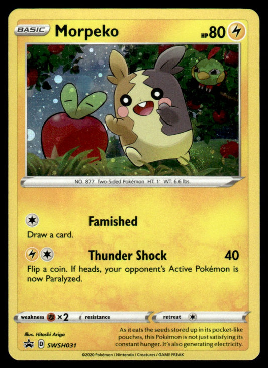 Morpeko (Cosmo Holo) SWSH031/PRSS - Sword & Shield Promos - Sword & Shield