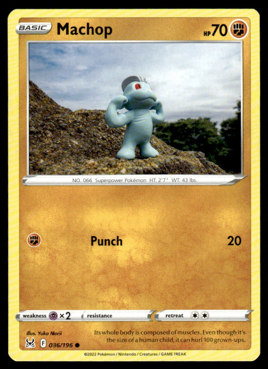 Machop 086/196 Comun - Lost Origin - Sword & Shield