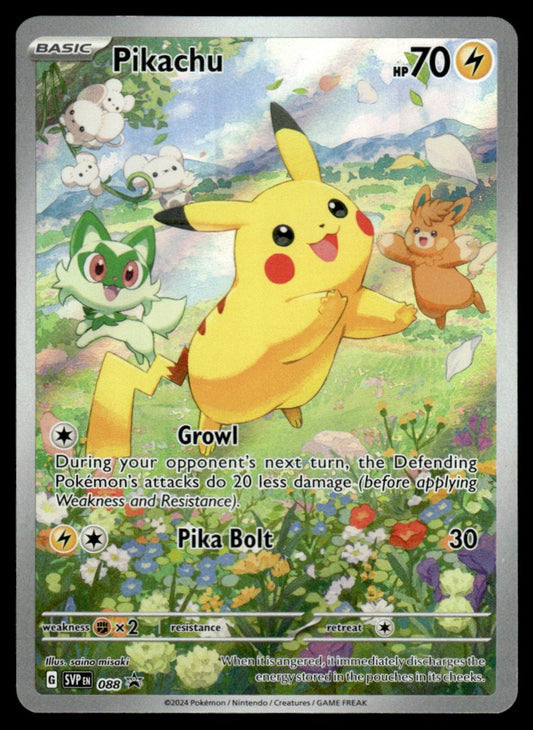 Pikachu 088/PRSV - Scarlet & Violet Promos - Scarlet & Violet