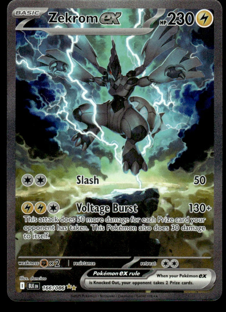 Zekrom ex 166/086 - Black Bolt - Scarlet & Violet