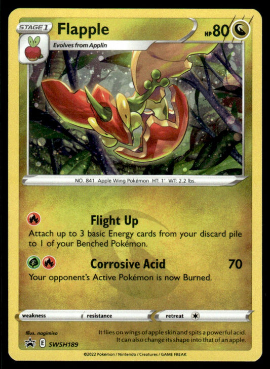 Flapple (Cosmo Holo) SWSH189/PRSS - Sword & Shield Promos - Sword & Shield