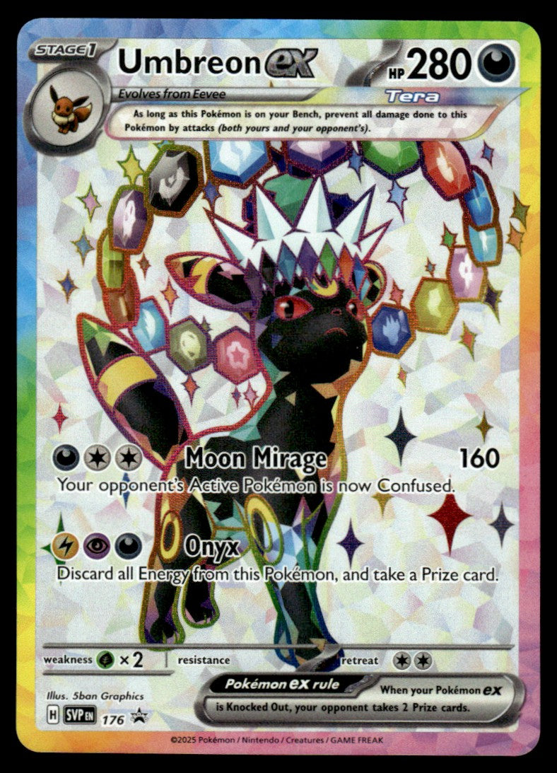 Umbreon ex 176/PRSV - Scarlet & Violet Promos - Scarlet & Violet