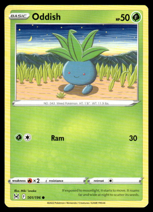Oddish 001/196 Comun - Lost Origin - Sword & Shield