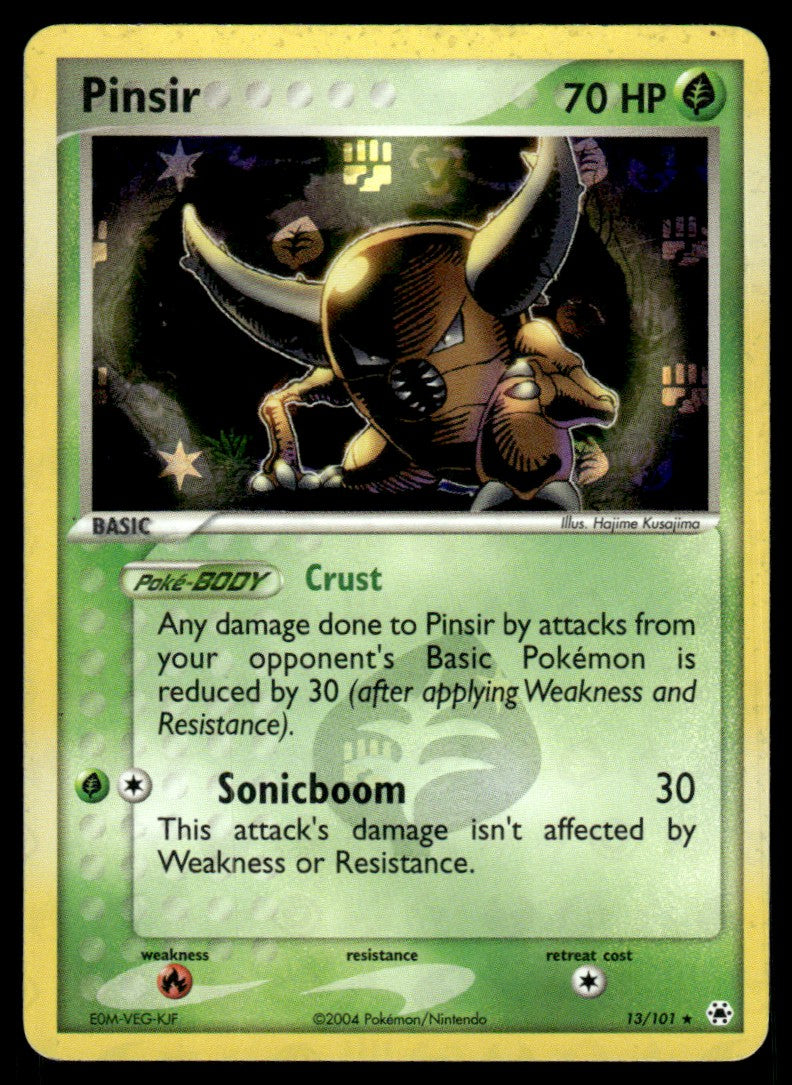 NM - Pinsir 13 - Reverse - Hidden Legends