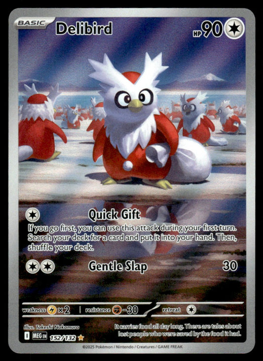 Delibird 152/132 - Mega Evolution Base Set - Mega Evolution