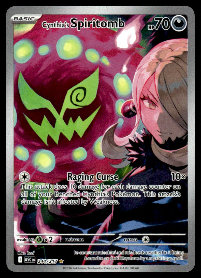 Cynthia's Spiritomb 244/217 - Ascended Heroes - Mega Evolution
