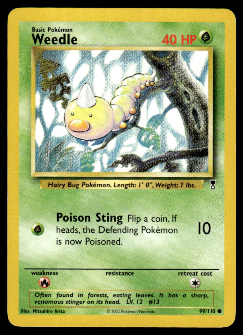 LP Weedle 99 No Holo - Legendary Collection