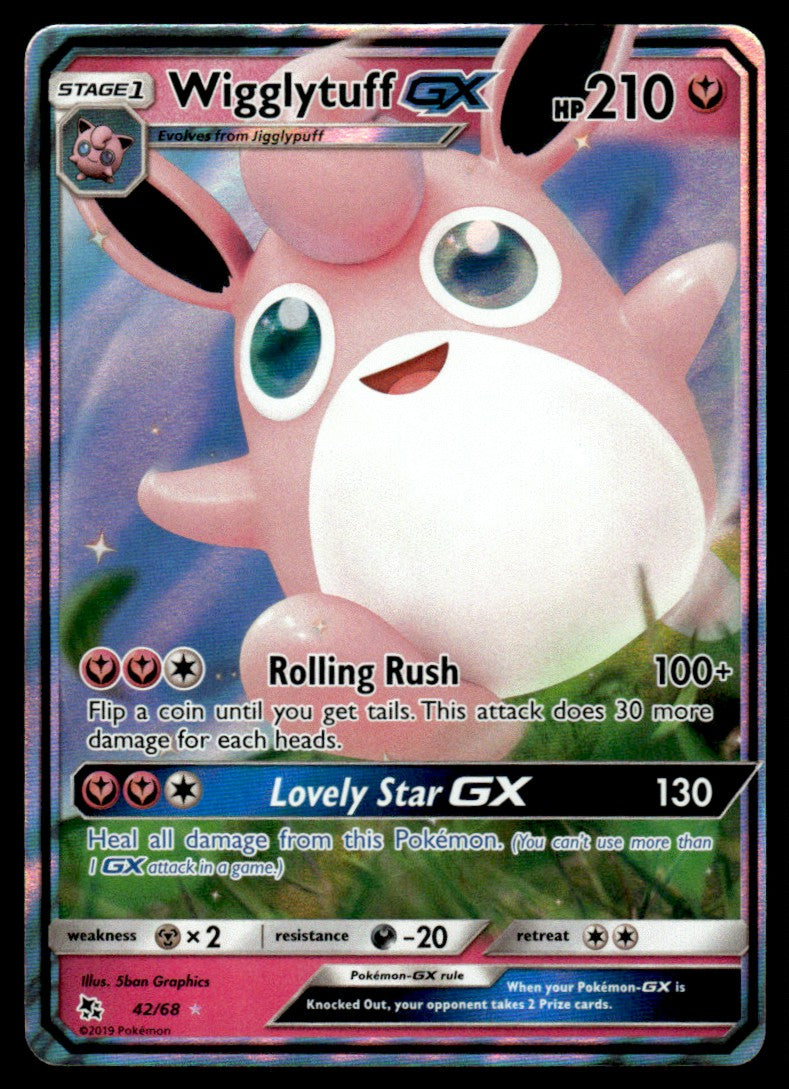 Wigglytuff-GX - NM - 42 - Hidden Fates