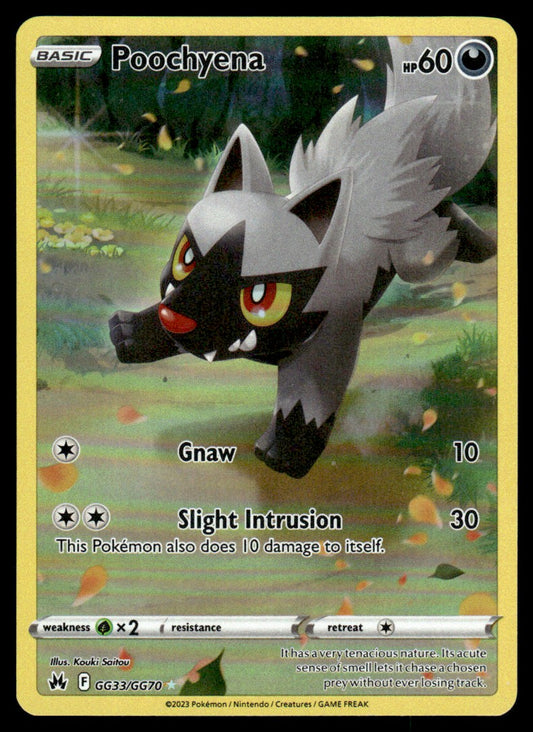 Poochyena GG33/GG70 - Crown Zenith - Galarian Gallery - Sword & Shield